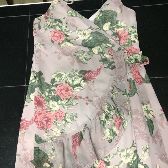 BCBG Generation Wrap Mini Dress - Picture 4 of 4